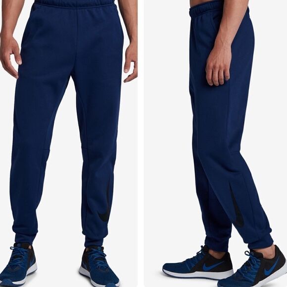 NIKE Men’sTHERMA Tapered SLIM-FIT TRAINING Pants XL - Picture 5 of 9